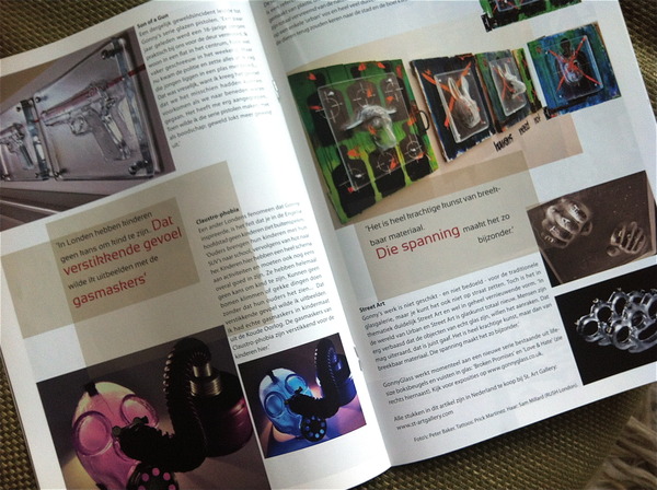 4 page spread in InkStyle Magazine