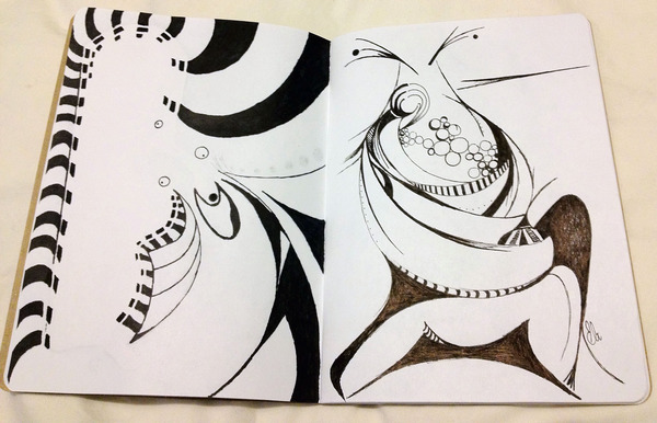 drawing for Sketchbook Project