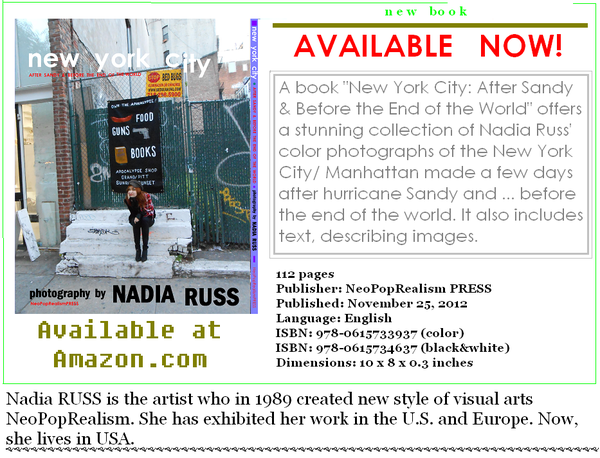 New York City: A book "After Sandy & Before the End of the World"