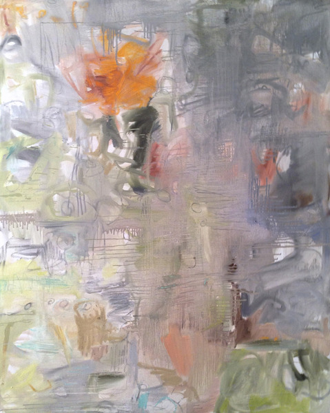 Flower Power (Detail) 2013 Oil
