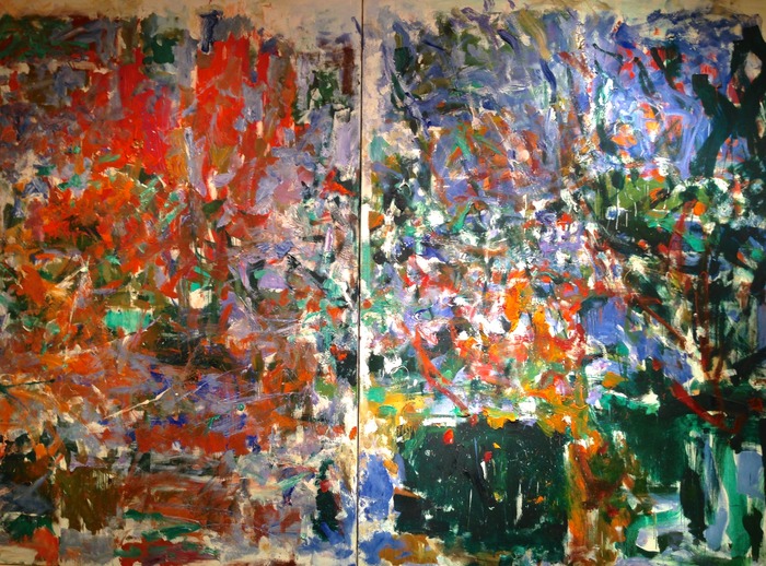 Joan Mitchell Aires de Marion 1975-76 oil on canvas 94.25 x 141.5 inches