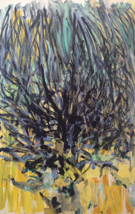 Joan Mitchell Tilleul (Linden Tree) 1978 oil on canvas 110 1/4 x 70 7/8 inches