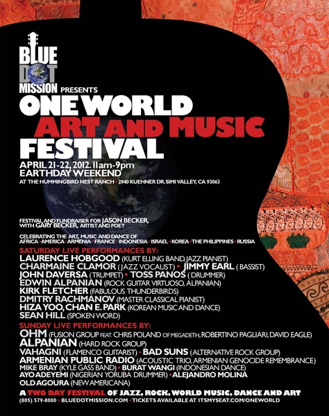 One World Festival Flyer