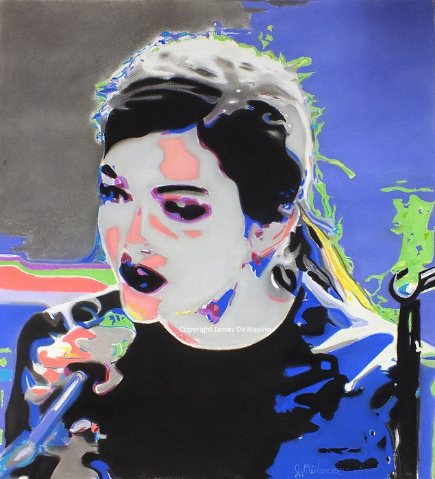 Lorde Pastel Portrait ARIA Awards 2013