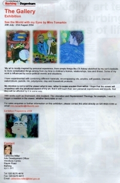 Article (official exhibition Programme