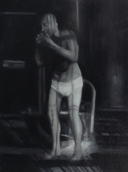 Oana Farcas, No title, oil on canvas 2012 40x30 cm