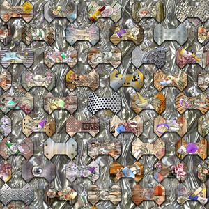 Mosaico Experiencial-Hueso. Obra del Rivismo finalista en el Florence-Shanghai Prize 2014