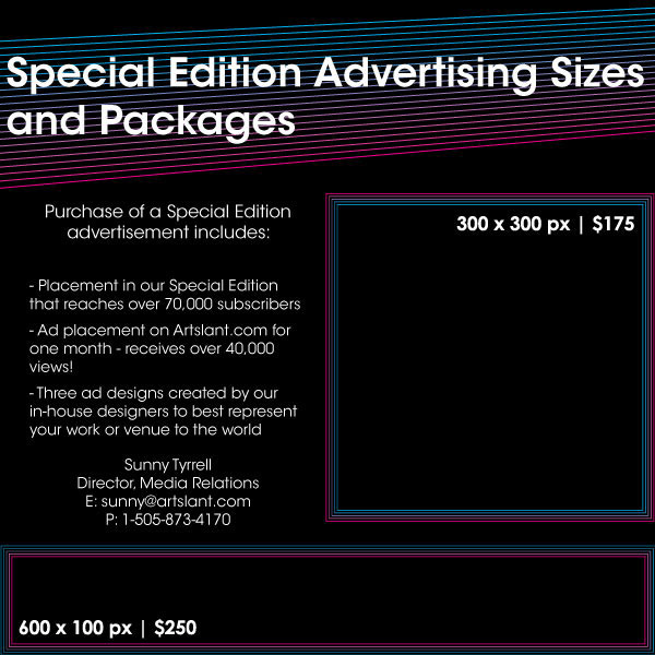 ArtSlant Sponsorships and Packages
