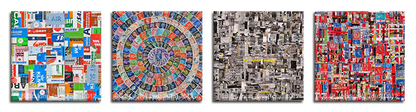 Four of the Pieces for the Installation