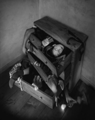 Man eaten alive by chest of drawers whilst searching for a missing sock,Dominic Rouse