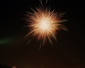 The entire three minute duration of the \'America\'s Answer\' fireworks package, $99.95, Independence Day 2007,Jason Lazarus