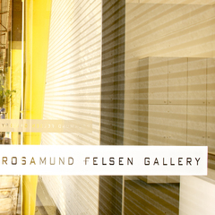 View From Rosamund Felsen Gallery Entry,