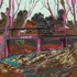 Bridge_-_oil__acrylic_and_ink_on_woods_panel_-_36x48inches_-_2008