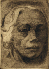 Self Portrait,Kathe Kollwitz