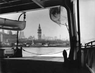 Ferry steamer to Oakland,Leo Holub