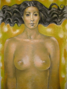 Muchacha-chalk_pastel_on_paper-16_x_14_inches