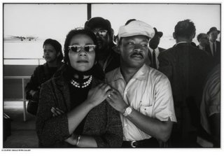 Coretta Scott King and Martin Luther King, Jr., Montgomery Airport,Dan Budnik