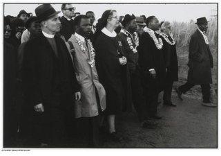 Clergy Leading the March to Montgomery, Dallas County,Dan Budnik