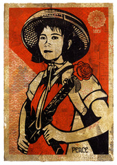 Revolutionary Woman,Shepard Fairey