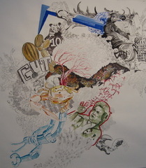 Us versus Them (detail),Ivan Limas