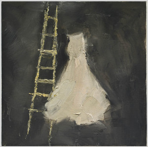 White_dress_and_ladder