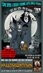 2008 Eric Pigors / Toxic Toons event poster,Eric Pigors