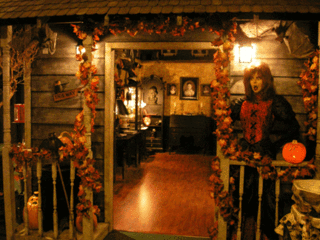 Halloween Town Parlour entrance,Halloween Town