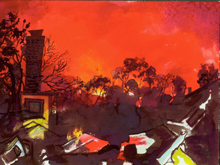 Santa Barbara Fires,sandy rodriguez