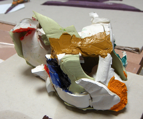 \'PAINT MODEL 1\' - "Painting Towards form",Christopher Lawrence Mercier