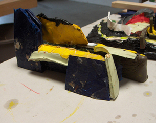\'PAINT MODEL 2\' - "Painting Towards form",Christopher Lawrence Mercier