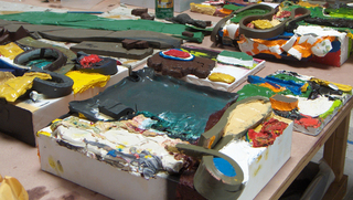 Paintings in Progress ,Christopher Lawrence Mercier