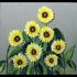 Sunflowers__glass_painting_