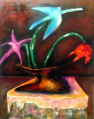 Flowers_and_a_blue_bird