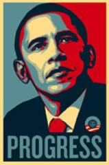 Barack Obama Poster, USA ,Shepard Fairey