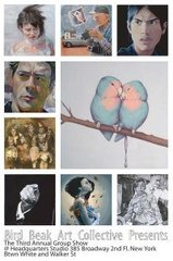 Bird Beak Group Show Postcard,