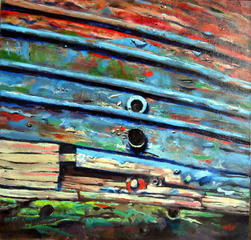 Wooden Sunset,Harry Bell