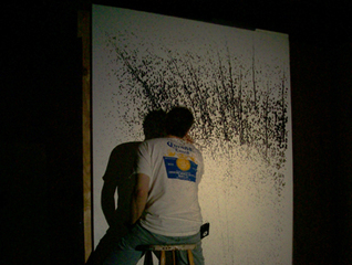 Scott Short in studio,