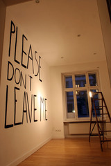 Please don\'t laugh at me (installation shot),Ryan Weber