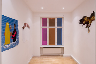 Sticky Prism (Installation View),Martin Esteves