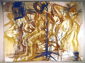 Orange_and_blue___mixed_media