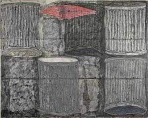 5 Trash Cans,John Finneran