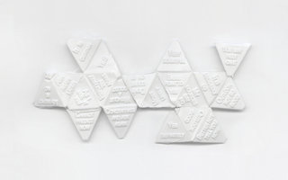 Map of the World (after Buckminster Fuller),Aspen Mays
