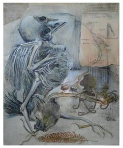 Flat_bird_memorial_-_mixed_media