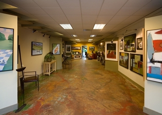 Kevin Milligan Gallery Interior,Greg Mottin