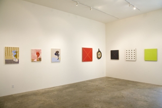 Wet Paint: Ten Young LA Painters,Installation view