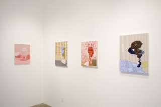 Wet Paint: Ten Young LA Painters,Installation view