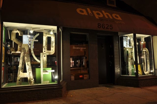 alpha gents display using MONA letters,ChadMichael Morissette