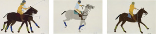 Polo Triptych,Mark G. Taber