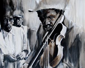 Blind Street Musician,Aubrey Rhodes