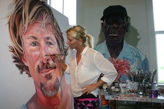 Letty painting "Richard",Letty Nowak